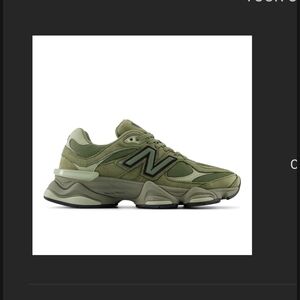 New Balance 9060 Green Sneakers